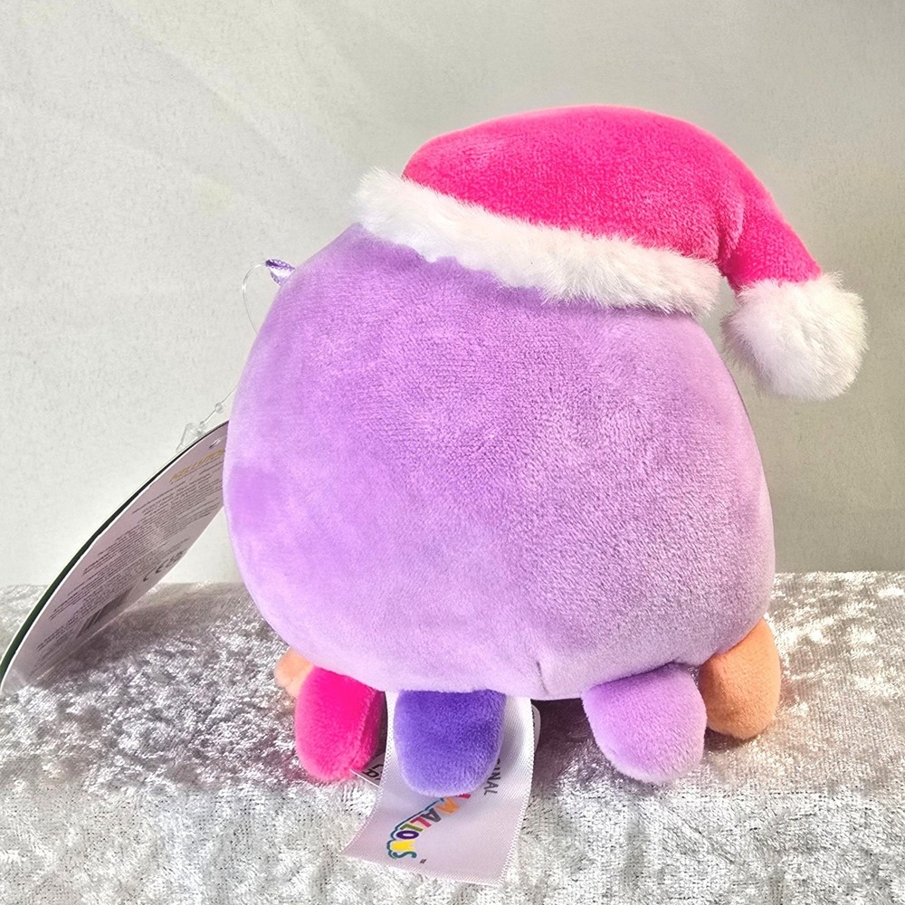 (NWT) 5-inch Beula the Octopus Christmas Squishmallow Christmas Holiday - Picture 2 of 8